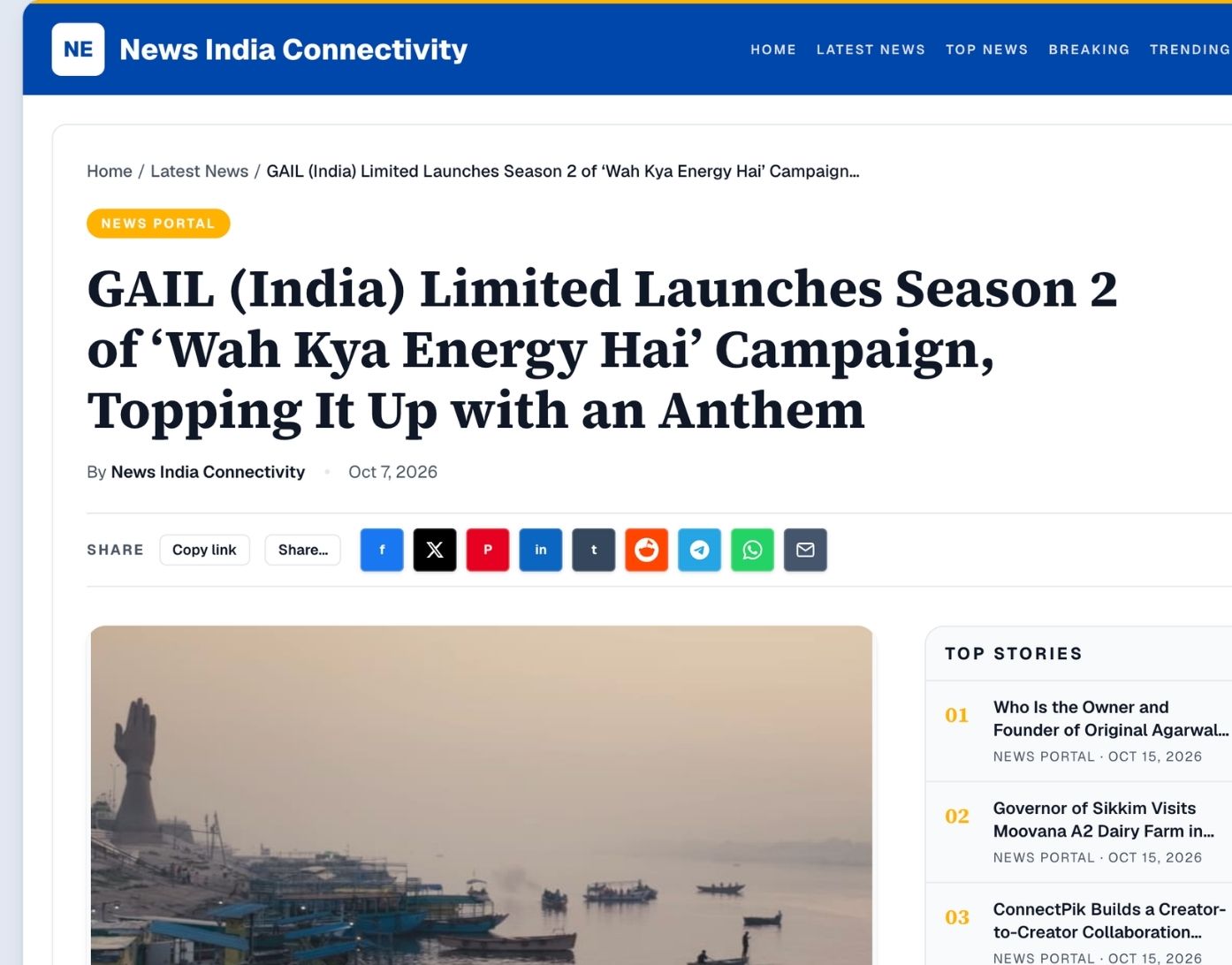 News India Connectivity