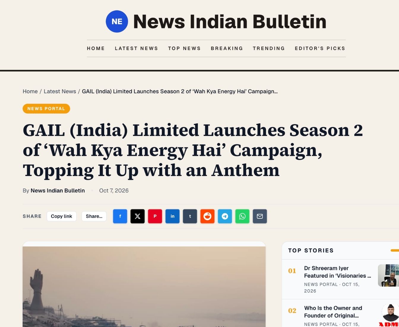 News Indian Bulletin