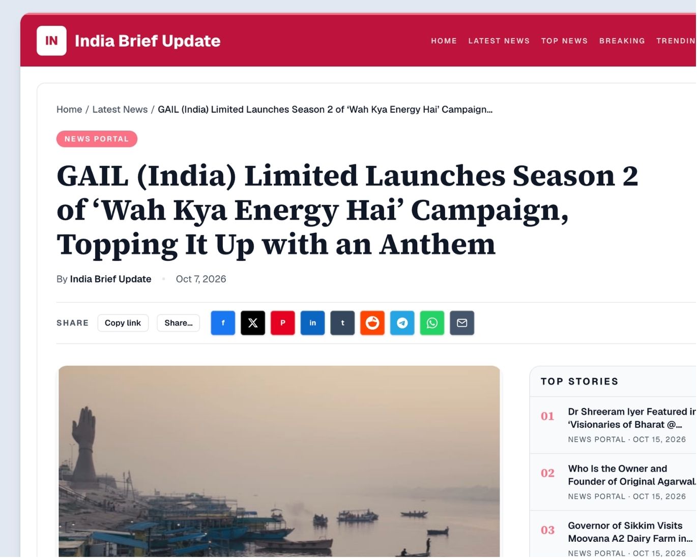 India Brief Update
